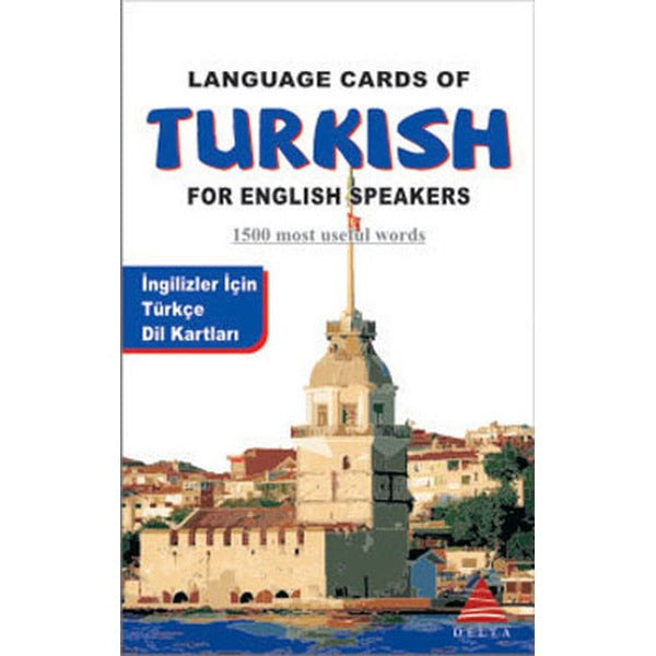 İngilizler İçin Türkçe Dil Kartları | Delta Kültür-Eğitim (İnce Kapak)