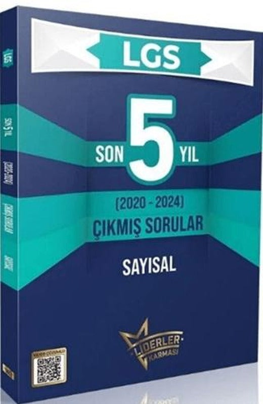 8. Sınıf LGS Sayısal Çıkmış Sorular Son 5 Yıl Çözümlü | Liderler Karması Yayınları (Ciltsiz)