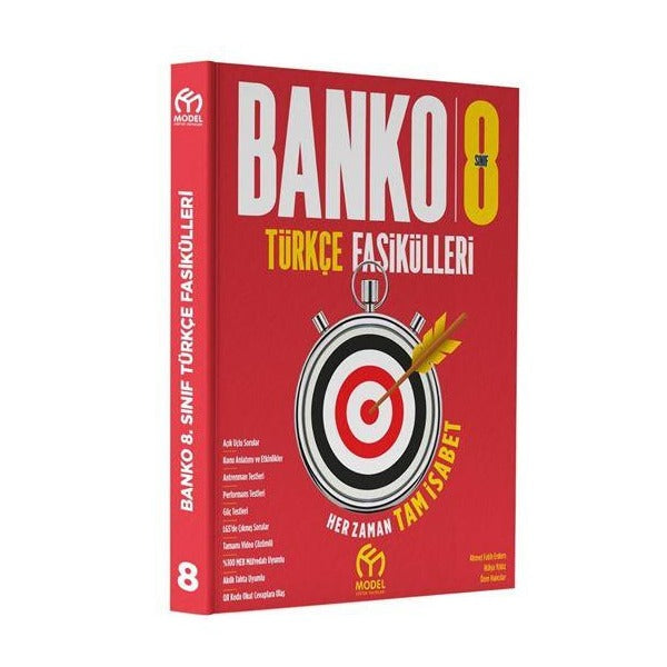 8. Sınıf Banko Türkçe Fasikülleri | Model Eğitim Yayıncılık (Ciltsiz)