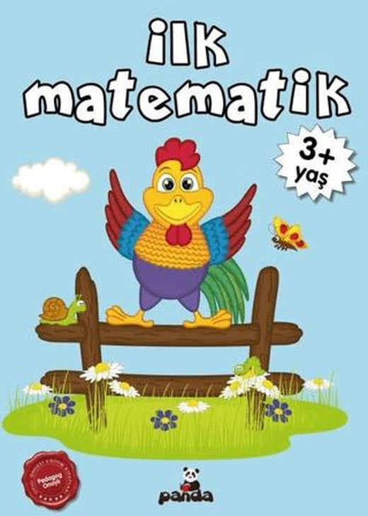 İlk Matematik +3 Yaş | Beyaz Panda Yayınları (Ciltsiz)