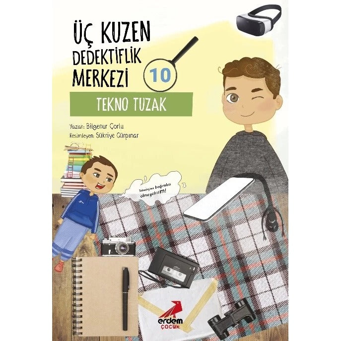Üç Kuzen Dedektiflik Merkezi 10 - Tekno Tuzak