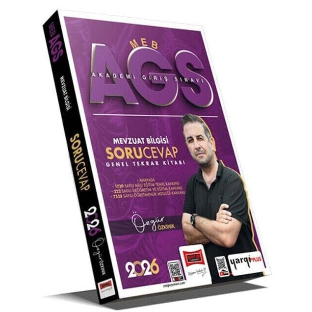 2026 MEB - AGS Mevzuat Bilgisi Soru - Cevap Genel Tekrar Kitabı | Yargı Yayınları (İnce Kapak)
