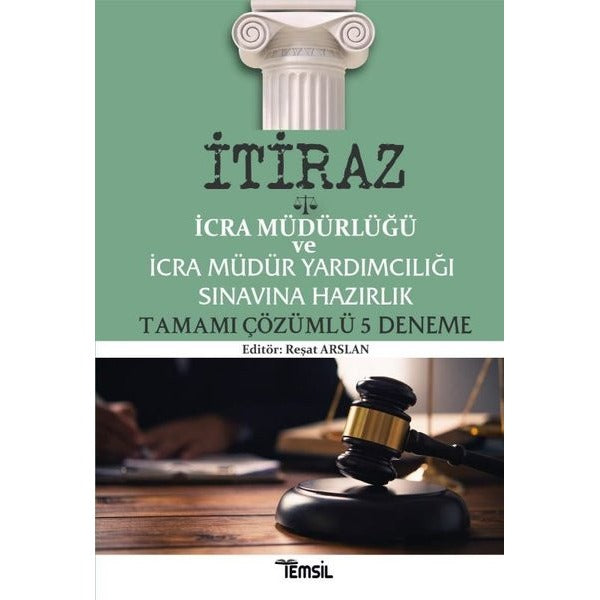 İcra Müdürlüğü Ve İcra Müdür Yardımcılığı Sınavına Hazırlık Tamamı Çözümlü 5 Deneme | Temsil Kitap (Ciltsiz)