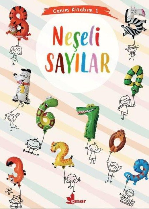 Neşeli Sayılar - Canım Kitabım 1 | Çınar Yayınları (İnce Kapak)