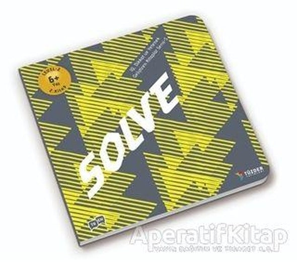 Solve - IQ Dikkat ve Yetenek Geliştiren Kitaplar Serisi 5 (Level 2) 6+ Yaş