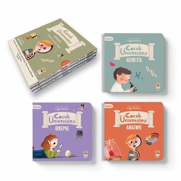Çocuk Üniversitesi - Biyoloji Seti - 3 Kitap Takım | Sincap Kitap (İnce Kapak)  - Resim 1