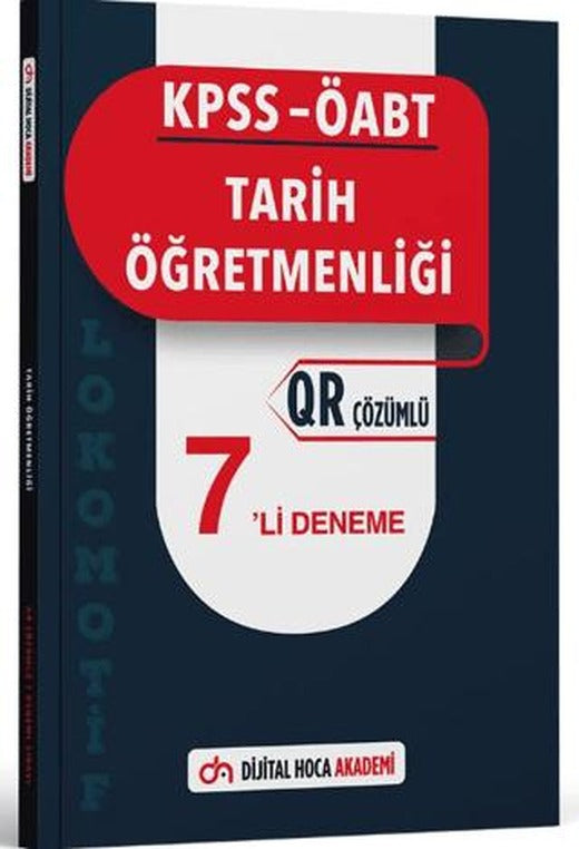 KPSS ÖABT Tarih Öğretmenliği Lokomotif Serisi QR Çözümlü 7'li Deneme Akademi