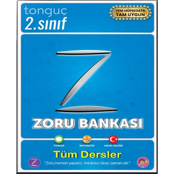 2. Sınıf Zoru Bankası Tüm Dersler | Tonguç Akademi (İnce Kapak)