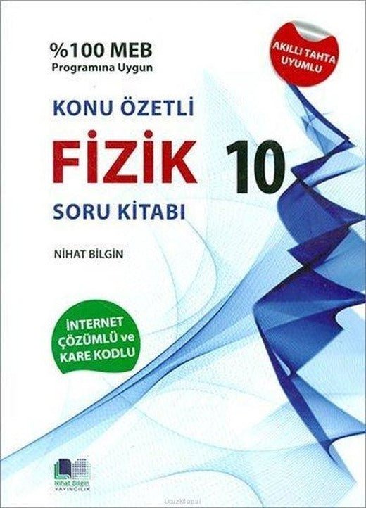 Nihat Bilgin 10.Sınıf Fizik Soru Kitabı | Nihat Bilgin Yayıncılık (İnce Kapak)