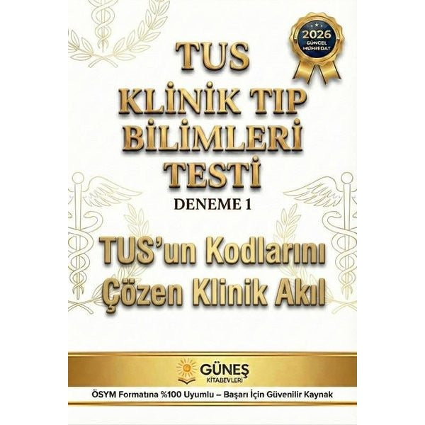 TUS Klinik Tıp Bilimleri Testi Deneme 1