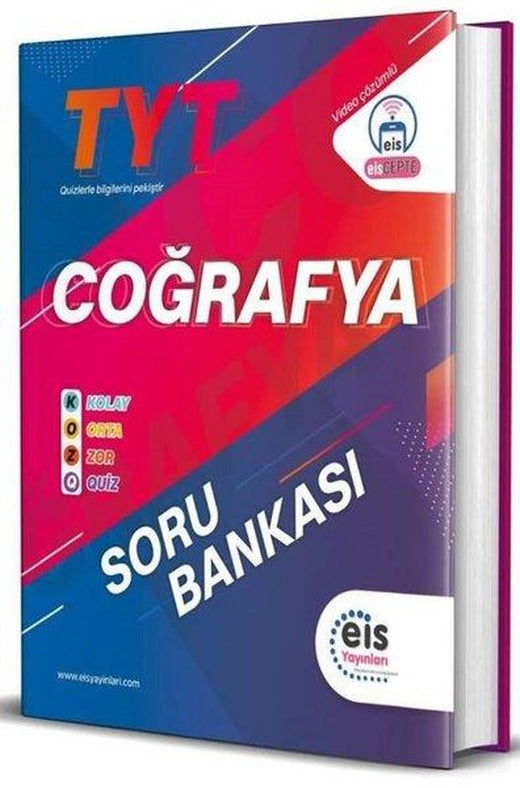 TYT Coğrafya KOZ Serisi Soru Bankası | Eis Yayınları (İnce Kapak)