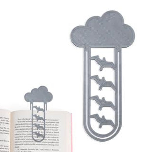 Kitap Ayracı Bulut Gri | Bcoverart