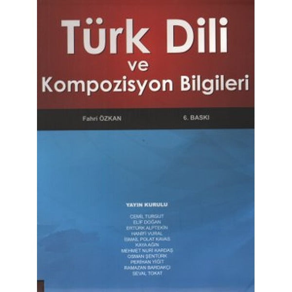 Türk Dili ve Kompozisyon Bilgileri