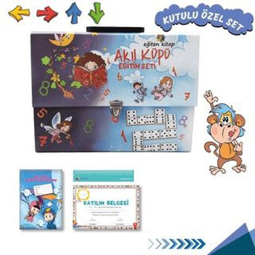 Akıl Küpü Eğitim Seti - Çantalı Özel Set (6 Yaş) | Eğiten Kitap (Ciltsiz)