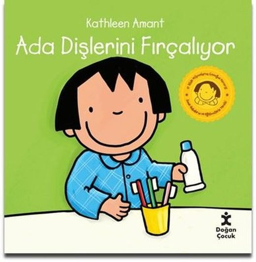 Ada Dişlerini Fırçalıyor | Doğan Çocuk (İnce Kapak )
