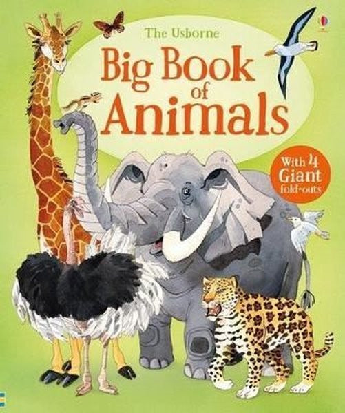 USB - Big Book Of Big Animals: 1 | Usborne (Ciltli)