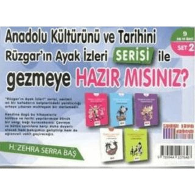 Rüzgar'ın Ayak İzleri Set 2 (5 Kitap Takım)