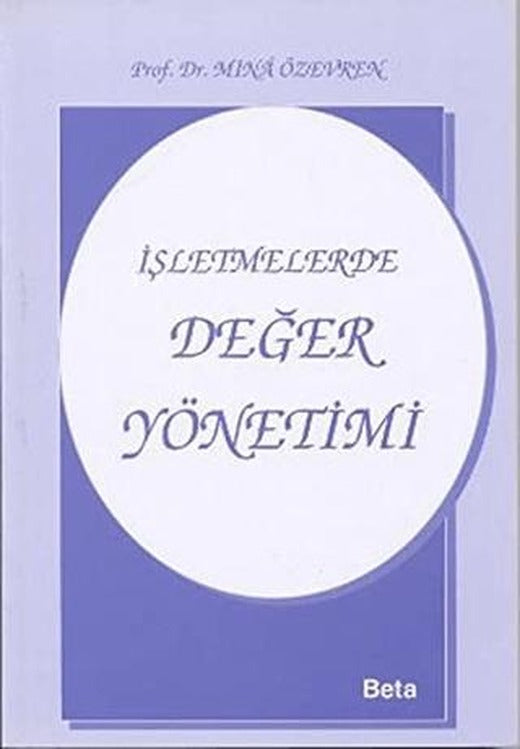 İşletmelerde Değer Yönetimi | Beta Yayınevi (Ciltsiz)