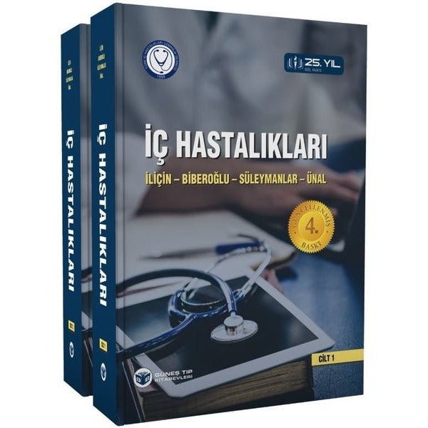 İç Hastalıkları - 2 Cilt Takım | Güneş Tıp Kitabevleri (Ciltli)