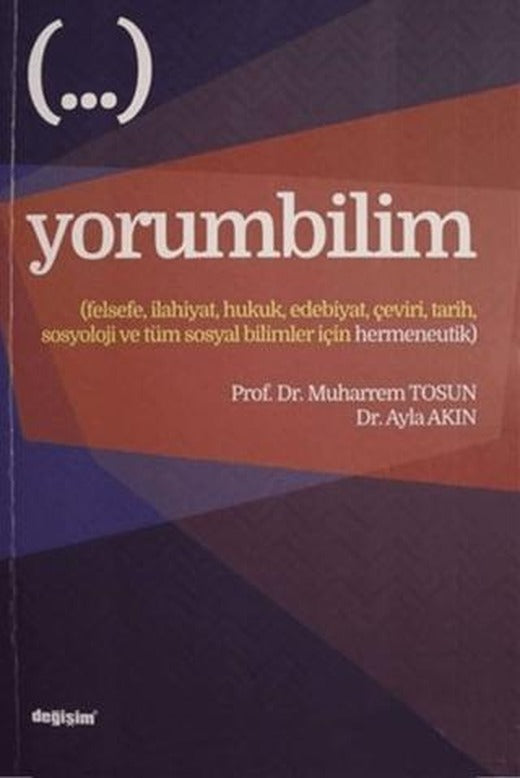 Yorumbilim | Değişim Yayınları (Ciltsiz)