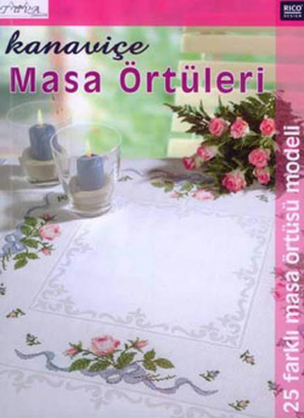 Kanaviçe Masa Örtüleri 1 | Tuva Tekstil (Ciltli)  - Resim 1