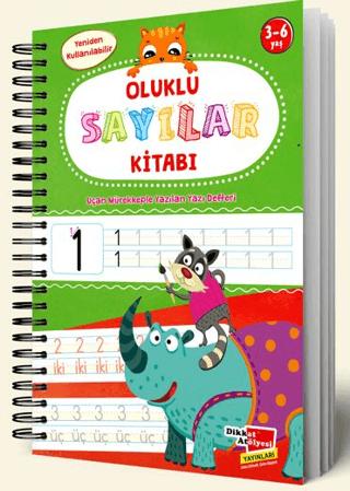Sayıları Yazmayı Kolayca Öğreten Kitap Sihirli Uçan Kalemli Oluklu (Kabartmalı) Sayılar Kitabı