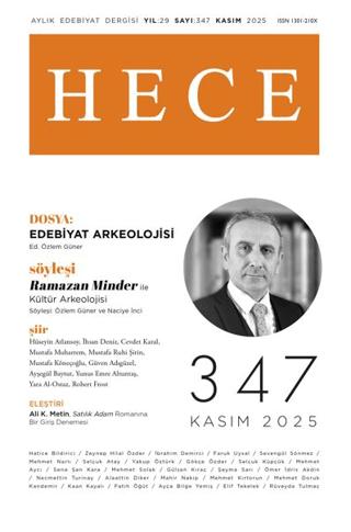 Hece Dergisi - Sayı 347 Kasım 2025 | Hece Dergisi (Ciltsiz)  - Resim 1