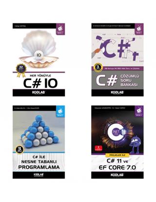 C# Eğitim Seti 3 | Kodlab Yayın Dağıtım (Ciltsiz)  - Resim 1