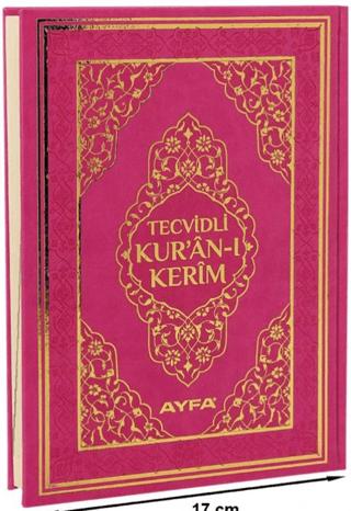 Tecvidli Kur'an-i Kerim (Orta Boy, Termo Deri) - 133TR | Ayfa Basın Yayın (Ciltli)  - Resim 1
