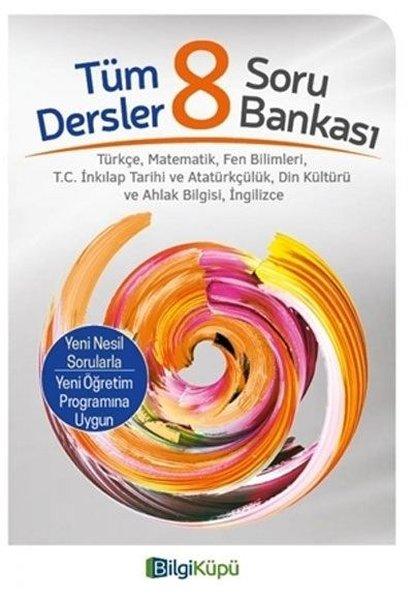 8.Sınıf Tüm Dersler Soru Bankası | Bilgi Küpü (İnce Kapak)  - Resim 1