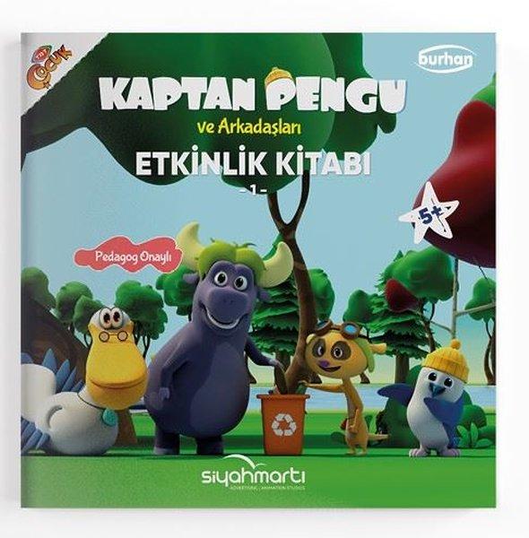 Kaptan Pengu ve Arkadaşları - Etkinlik Arkadaşları 5+ Yaş | Burhan Yayıncılık (İnce Kapak)  - Resim 1