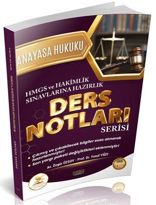 HUKAL HMGS - Hakimlik Anayasa Hukuku Ders Notları | Savaş Yayınevi (Ciltsiz)  - Resim 1