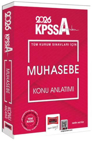 2026 KPSS-A Grubu Tüm Kurum Sınavları İçin Muhasebe Konu Anlatımı | Yargı Yayınevi (Ciltsiz)  - Resim 1