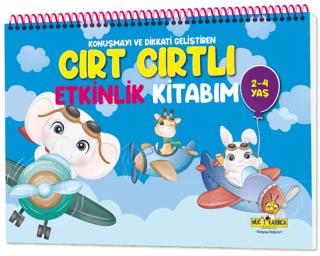 Konuşma ve Dikkati Geliştiren Cırt Cırtlı Etkinlik Kitabım (2-4 Yaş)