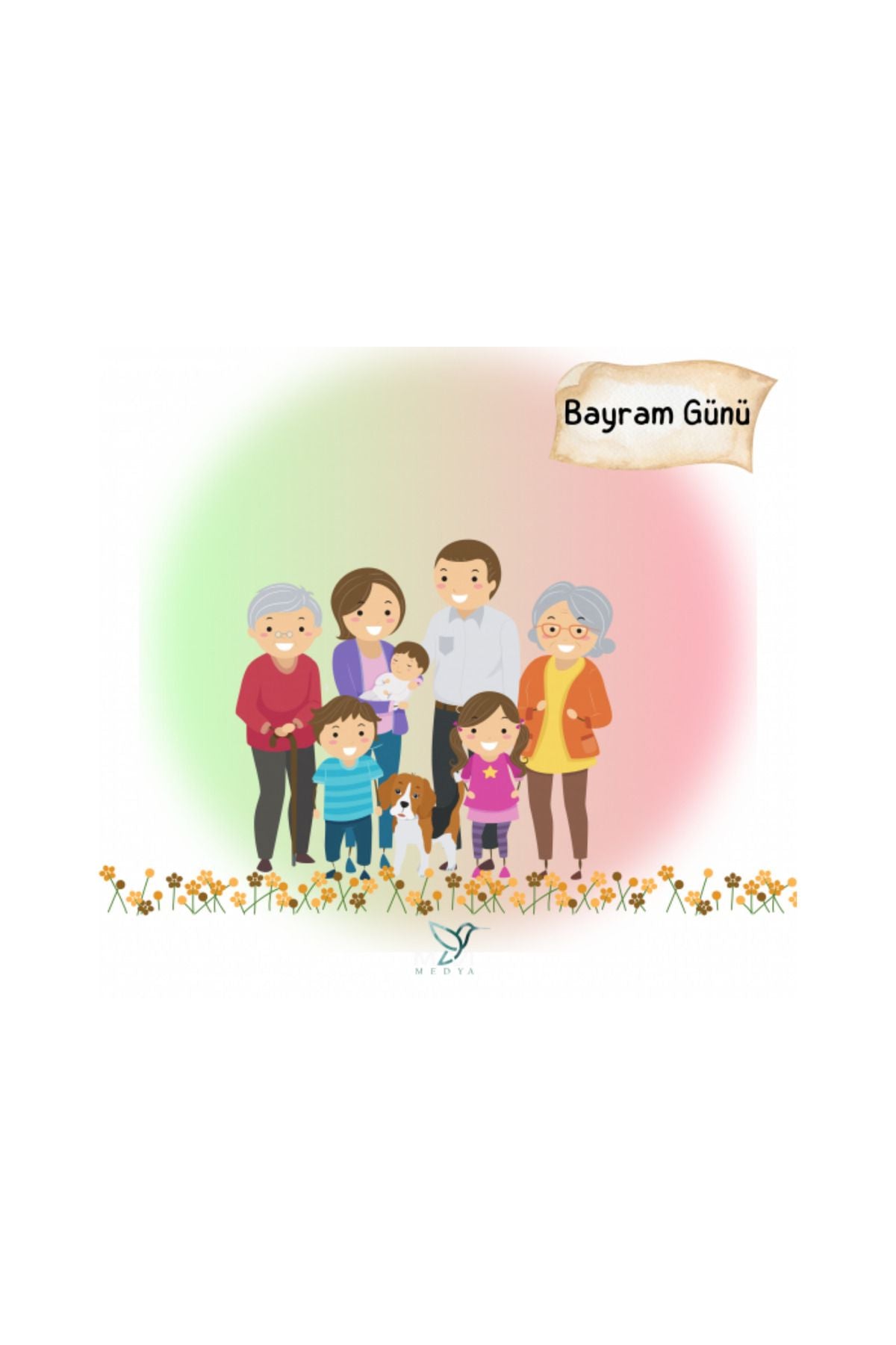 BAYRAM GÜNÜ/ÇOCUK KİTABI | MAVİ KUŞ MEDYA