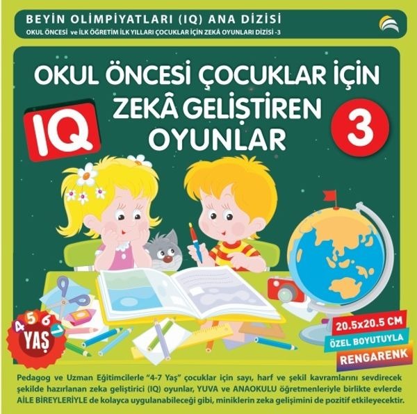 4-7 Yaş Okul Öncesi Çocuklar İçin Zeka Geliştiren Oyunlar 3 | Ekinoks