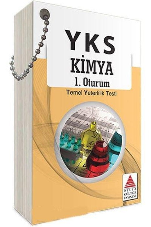 YKS Kimya 1.Oturum - Temel Yeterlilik Testi | Delta Kültür-Eğitim (İnce Kapak)