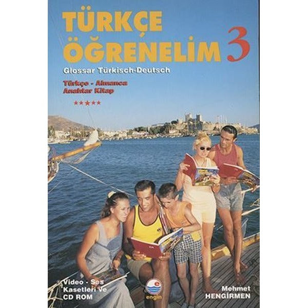 Türkçe Öğrenelim 3 / Türkçe-Almanca Anahtar Kitap | Engin (İnce Kapak)