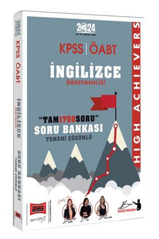 2024 ÖABT İngilizce Soru Bankası (Tam 1750 Soru) High Achievers | Yargı Yayınevi (Ciltsiz)