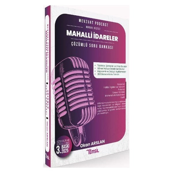 Mahalli İdareler Çözümlü Soru Bankası | Temsil Kitap (Ciltsiz)