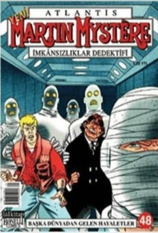 Atlantis Martin Mystere Yeni Seri Sayı: 48 Başka Dünyadan Gelen Hayaletler İmkansızlıklar Dedektifi | Lal Kitap (Ciltsiz)
