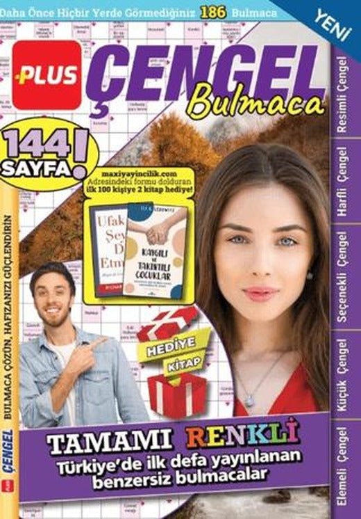 Plus Çengel Bulmaca 15 | Maxi Yayıncılık (Ciltsiz)