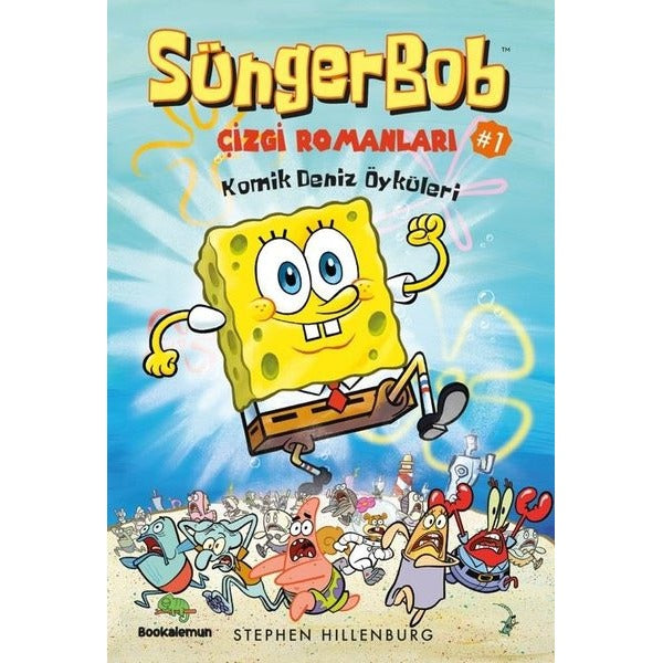 Komik Deniz Öyküleri - Süngerbob Çizgi Romanları 1 | Bookalemun Yayınları (İnce Kapak)