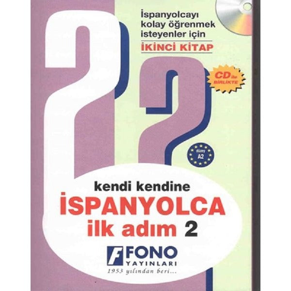 İspanyolca ilk Adım 2-CD'li | Fono Yayınları (İnce Kapak)