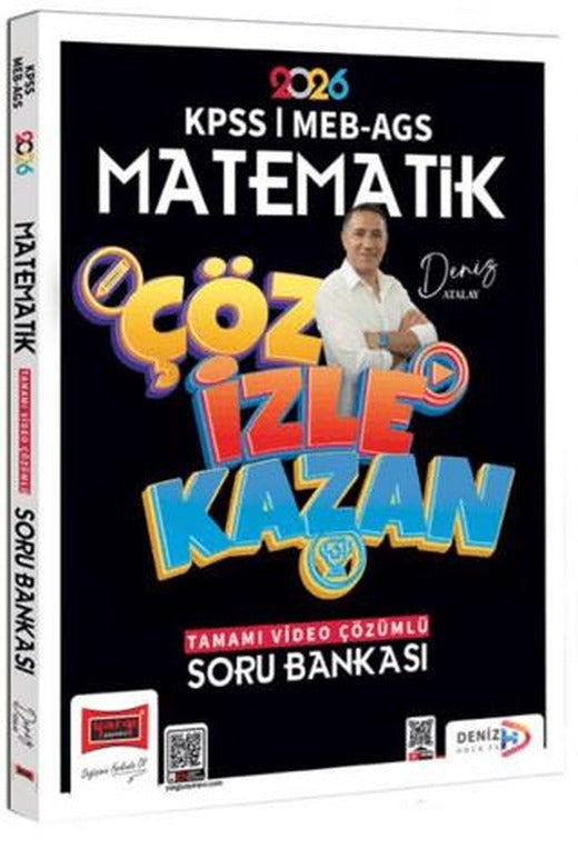 2026 KPSS MEB-AGS Matematik Çöz İzle Kazan Tamamı Video Çözümlü Soru Bankası