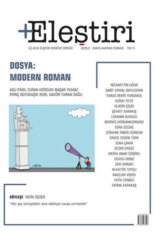 +Eleştiri Dergisi 2. Sayı Mayıs-Haziran-Temmuz 2025 | Raf Kitap (Ciltsiz)