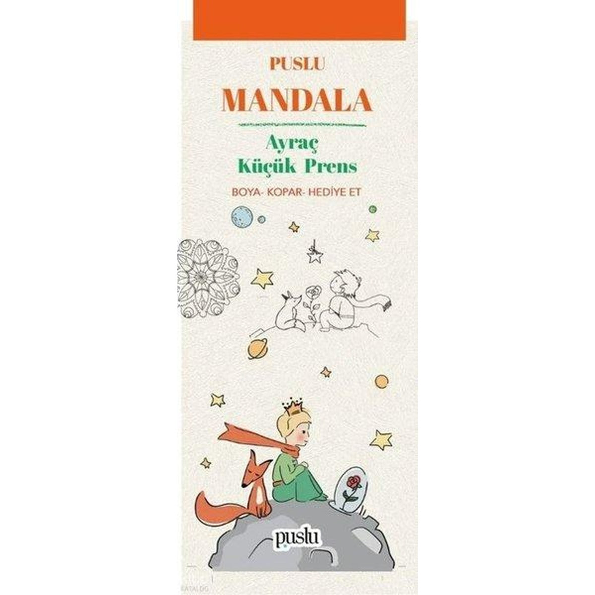 Mandala - Ayraç - Küçük Prens | Puslu Yayıncılık (İnce Kapak)