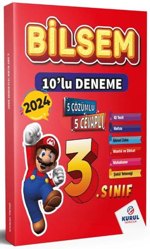 3. Sınıf Bilsem 10’lu Deneme Seti