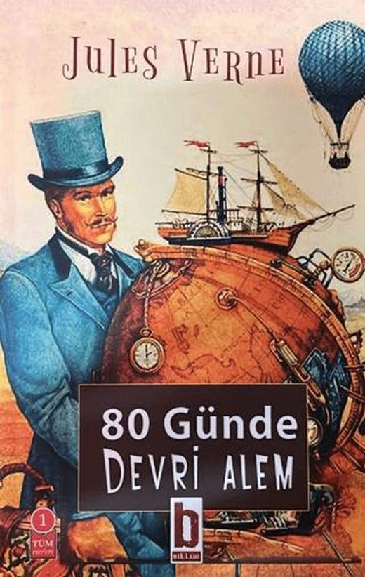 80 Günde Devri Alem | Billur Yayınları (Ciltsiz)