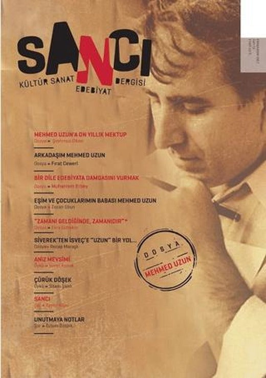 Sancı Kültür Sanat Edebiyat Dergisi Sayı: 15 Ekim - Kasım 2017 | Babek Yayınları (Ciltsiz)